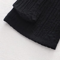 Boys Black Typographic Printed Short Sleeve Shirt With Elasticated Shorts Sets 2 pc. Sets