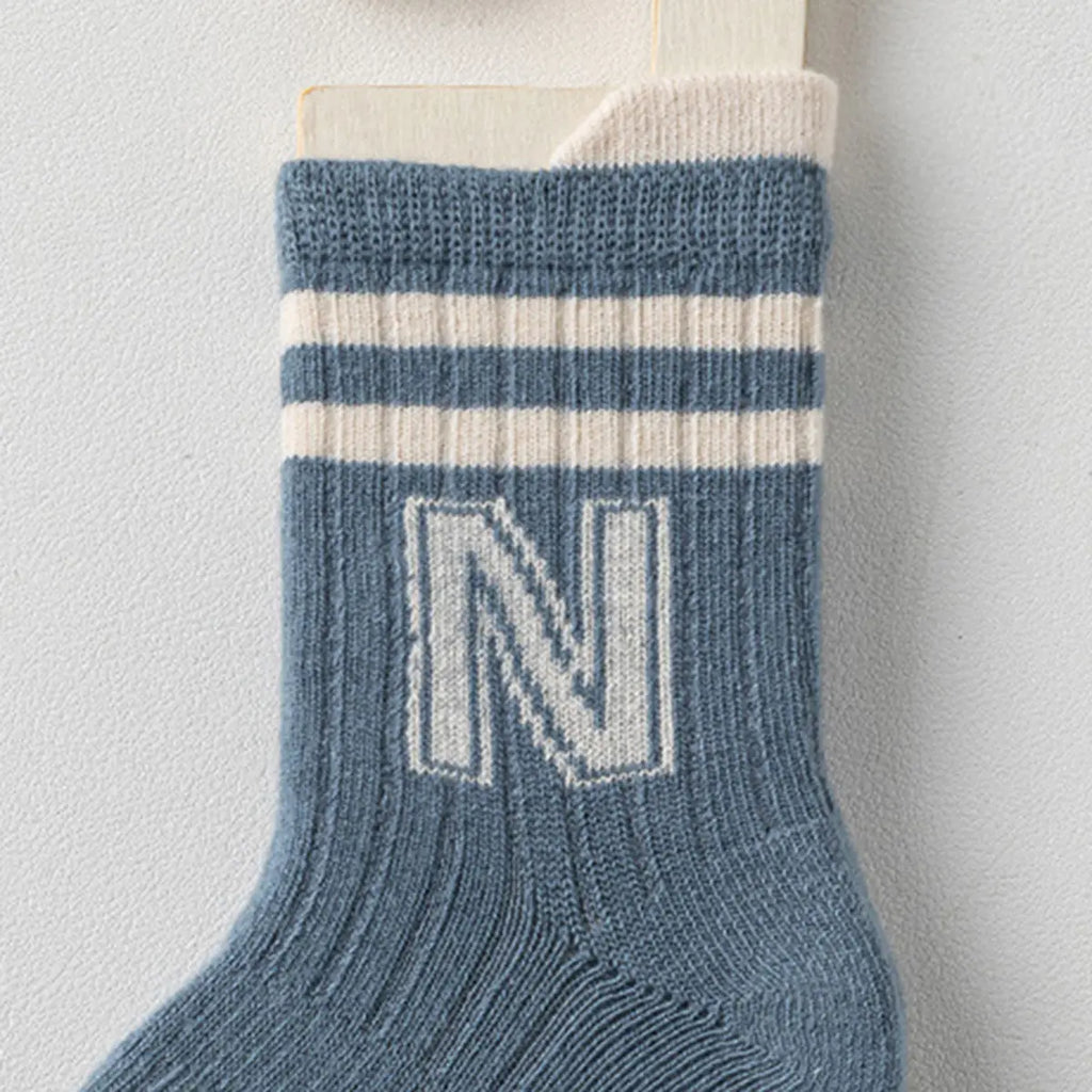 Pack of 5 Boys Multicolour Typographic Design Ankle Length Socks Socks