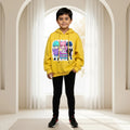 Boys Yellow K-POP Fever Graphics Hoodies Sweatshirts & Hoodies Yellow 5-6 Y