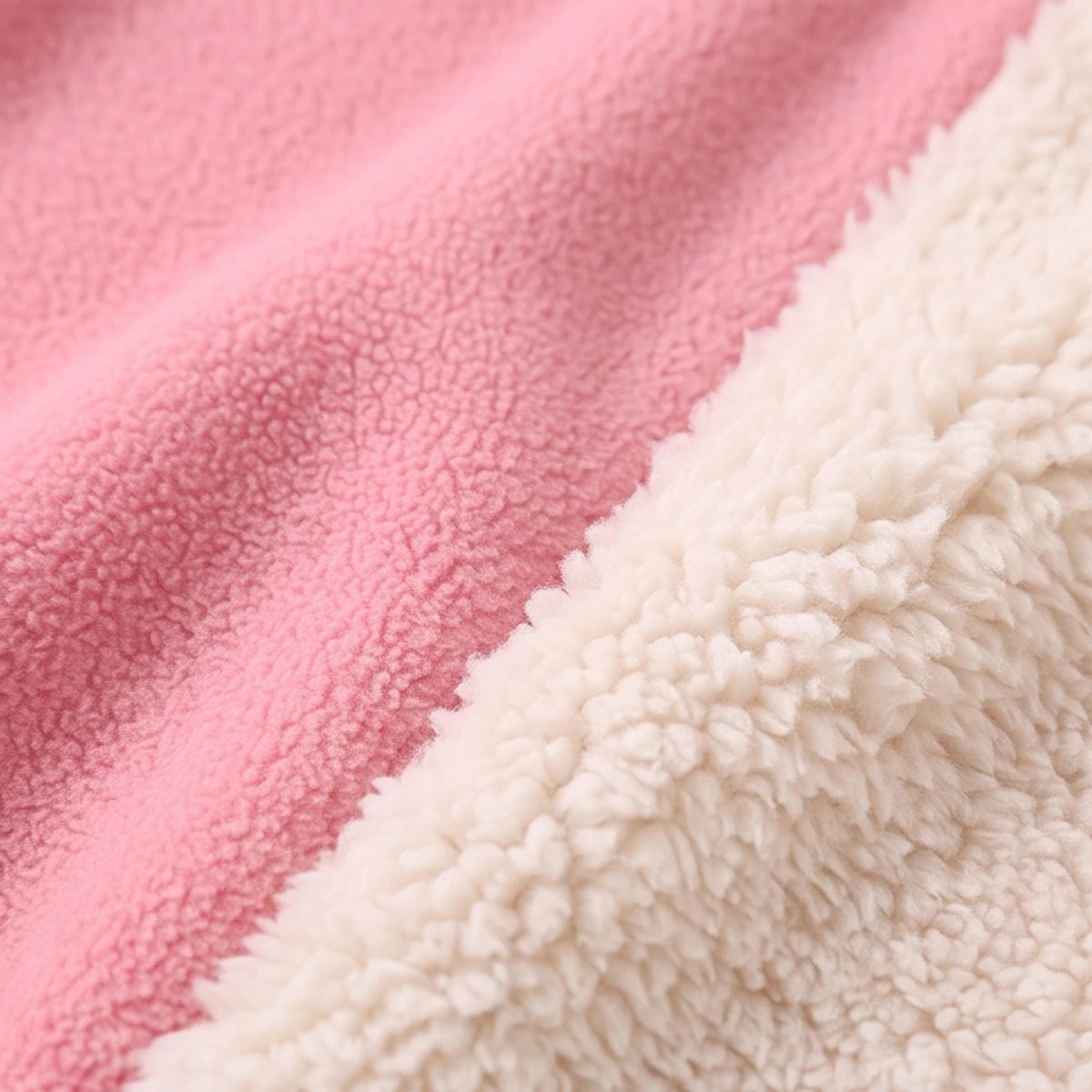 Girls Pink Colorblocked Long Sleeve Jacket Coats & Jackets