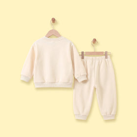 Boys Apricot Typographic Sweatshirt & Joggers Co-ord Sets Sets