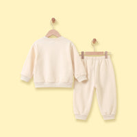 Boys Apricot Typographic Sweatshirt & Joggers Co-ord Sets Sets