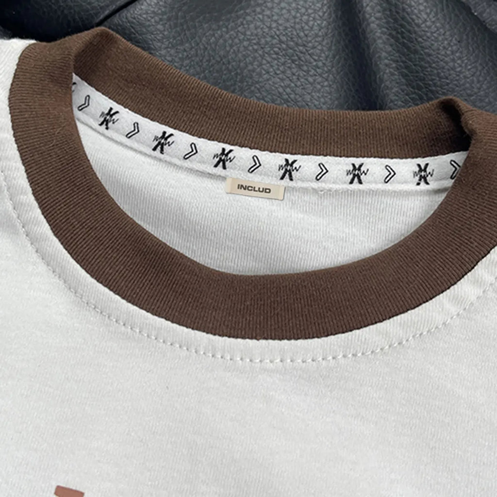 Boys White Typographic Printed Sleeveless T-Shirt With Shorts Sets Sets