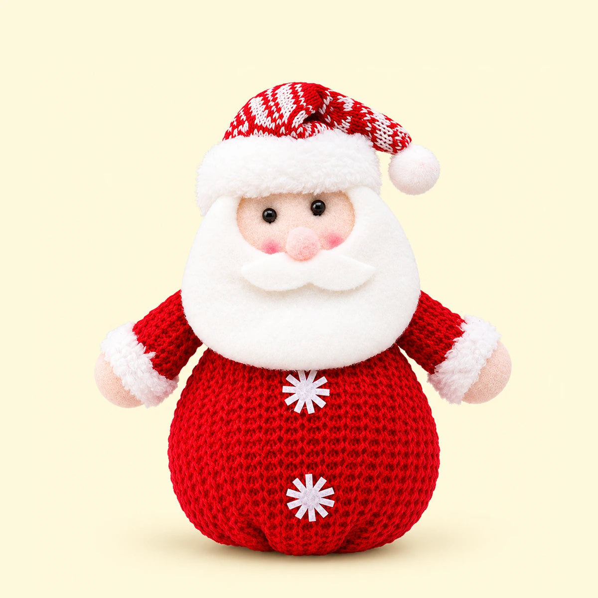 Knitted Santa Christmas Gift Bag Trending Accessories Red Onesize