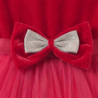 Girls Pink Solid Short Sleeve High-Low Party Dress Party Dresses
