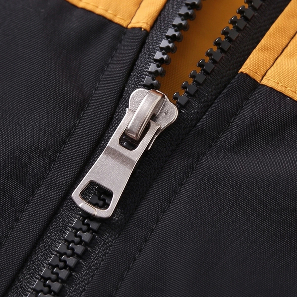Boys Yellow Colourblocked Zip-Up Hooded Jacket Coats & Jackets