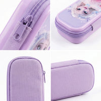 Elsa Frozen Purple Color Pencil Box for Girls Trending Accessories