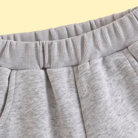 Boys Light Grey Embroidered Sweatshirt & Joggers Sets 2 pc. Sets