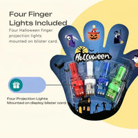 Halloween Finger Projection Lights - LED Projector for Kids Trending Accessories