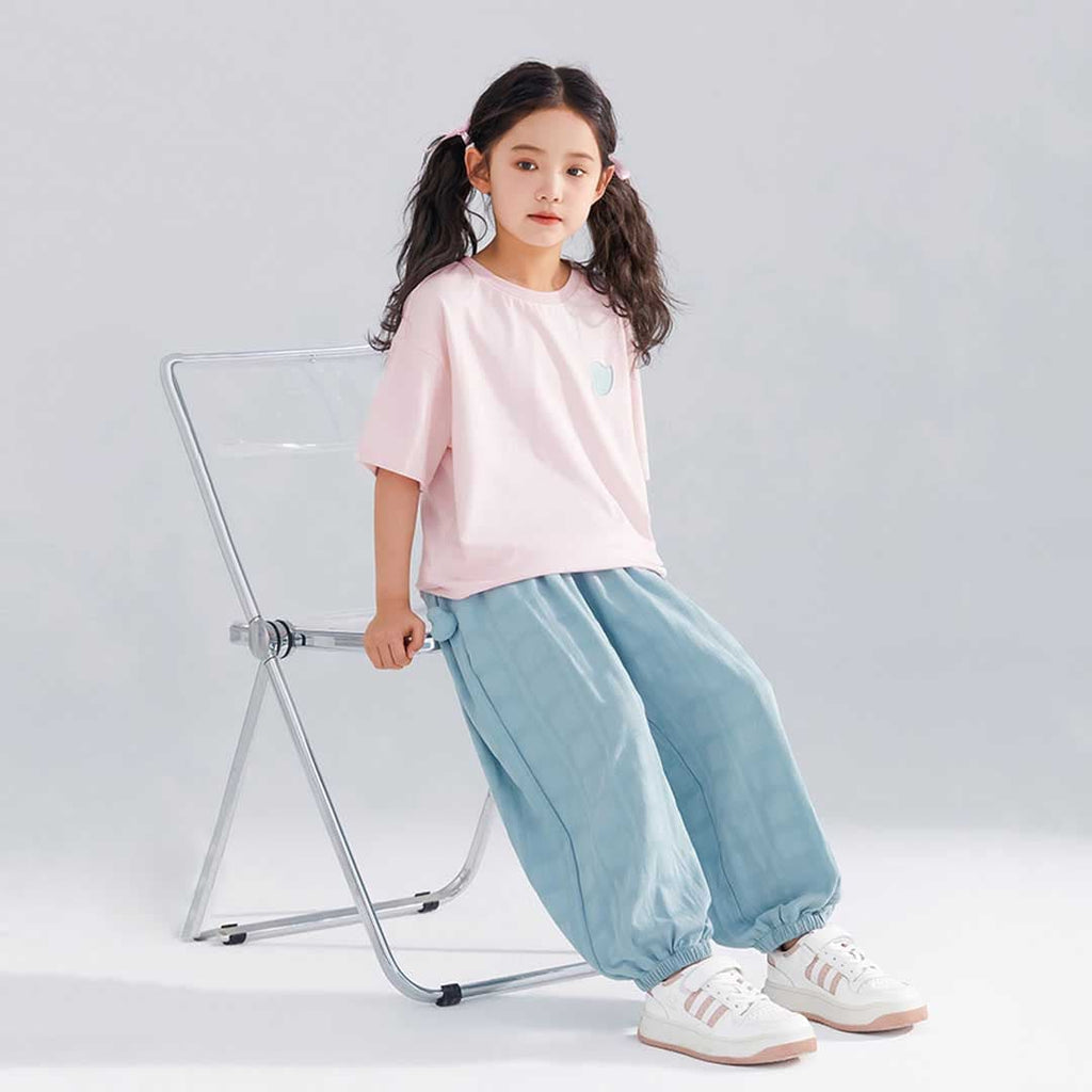 Girls Short Sleeve Print Graphic T-Shirt Tshirts   