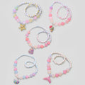 Pack Of 5 Girls Multicolour Jellyfish and Seashell Beads Necklace Sets Necklace and Chains Multicolor Onesize