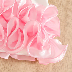 Girls Pink Ruffle A-line Party Dress Party Dresses
