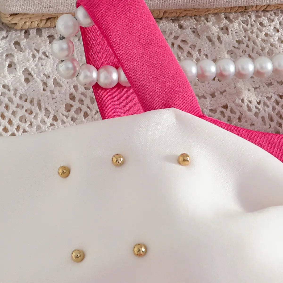 Girls Fuchsia Sleeveless Fit & Flare Party Wear Dress With Elegant Bow Detail Party Dresses