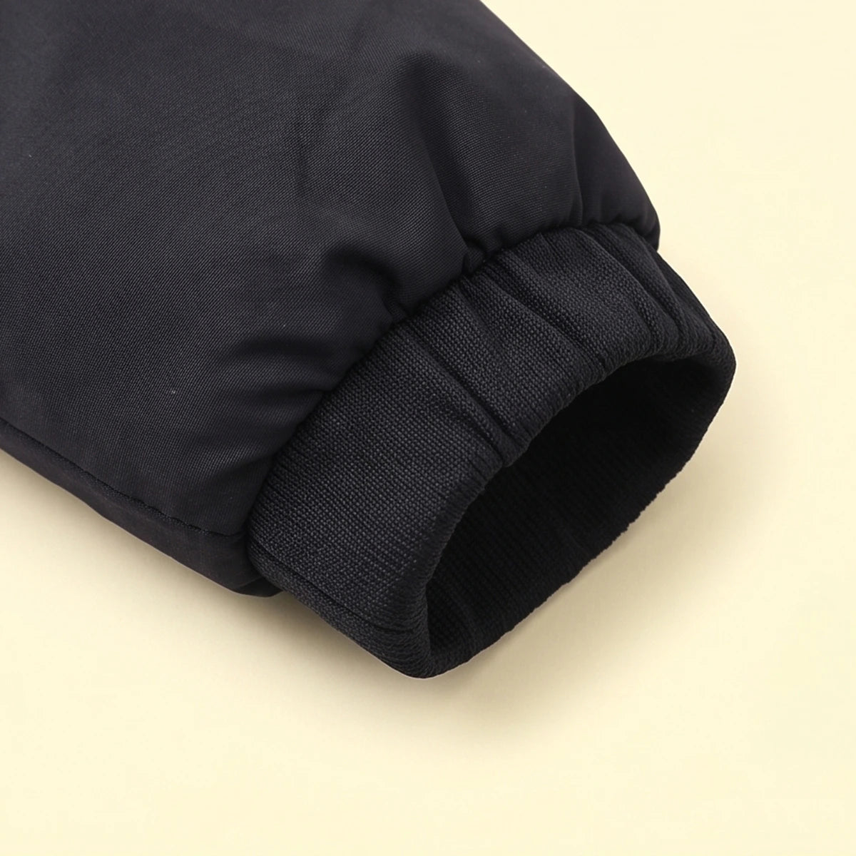 Girls Black Long Sleeve Hooded Zip-up Jacket Coats & Jackets