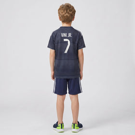 Boys Grey Typography Print Short Sleeve T-Shirt With Shorts Sets 2 pc. Sets