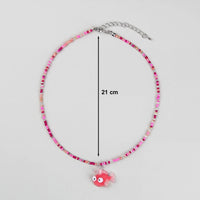 Pack Of 3 Girls Multicolour Fish Motif Beaded Necklace Sets Necklace and Chains
