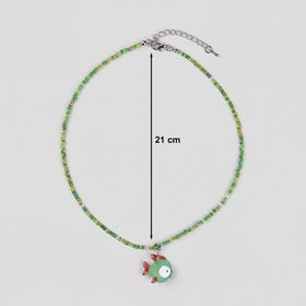 Pack Of 3 Girls Multicolour Fish Motif Beaded Necklace Sets Necklace and Chains