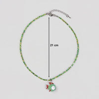 Pack Of 3 Girls Multicolour Fish Motif Beaded Necklace Sets Necklace and Chains