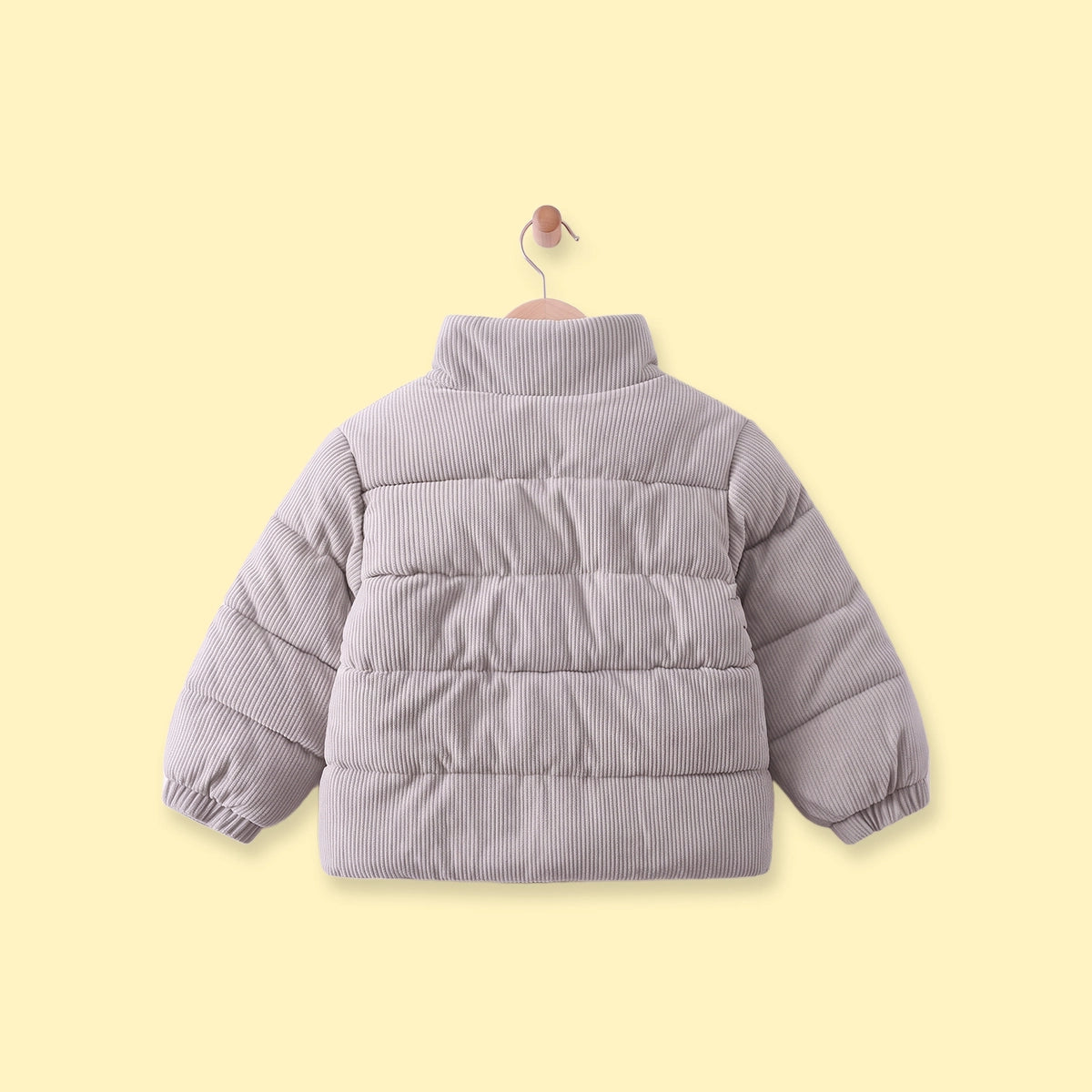 Boys Grey Textured Long Sleeve Jacket Coats & Jackets