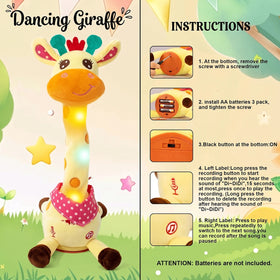 Dancing Giraffe Toy with Music & Movement for Kids-INCLUD Trending Accessories