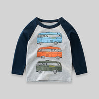 Bus Print Tshirt Tshirts   