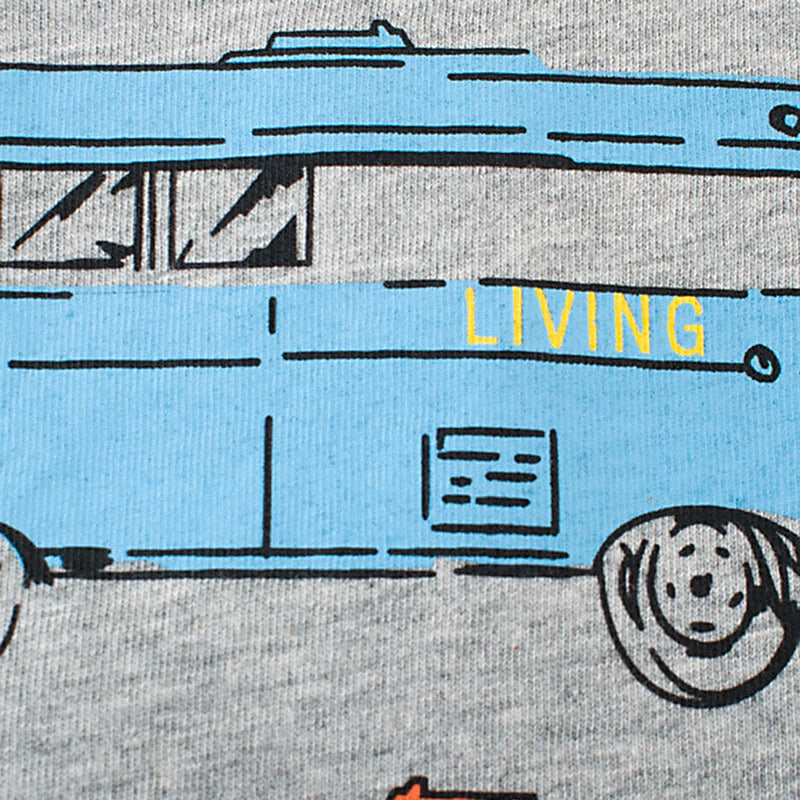 Bus Print Tshirt Tshirts   