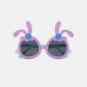 Girls Purple Bunny Motif Sunglasses Sunglasses