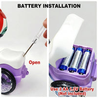 Musical Stunt Tricycle Toy with 360 Degree Rotation, LED Lights & Sound -Self-Balancing Automatic Dancing Bike for Kids Trending Accessories