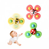 Insect Suction Spinner Toys for Babies | Pack of 3 | INCLUD