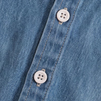 Boys Blue Long Sleeve Denim Shirt Shirts