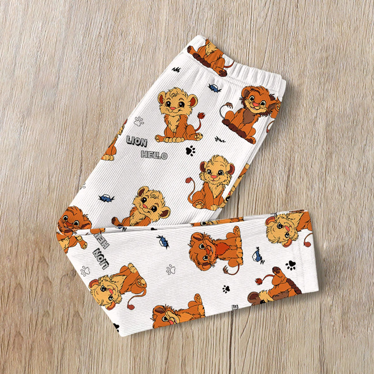 Boys Multicolor Tiger Printed T-Shirt With Pajama Set ( Pack Of 2 ) Sets