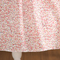 Girls Pink Floral Fit & Flare Summer Casual Dresses Casual Dresses
