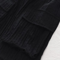 Boys Black Typographic Printed Short Sleeve Shirt With Elasticated Shorts Sets 2 pc. Sets
