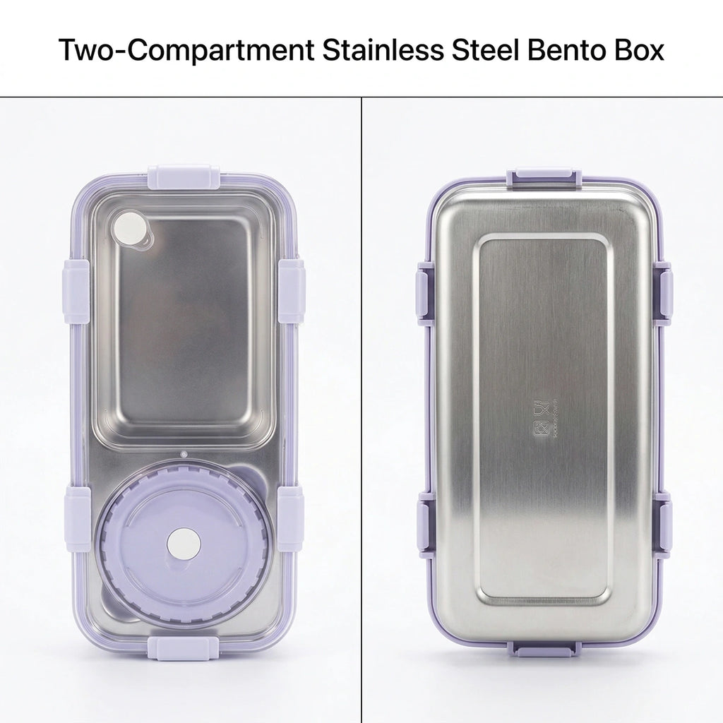 Kids Lavender Lock-Fresh School Lunch Box Trending Accessories
