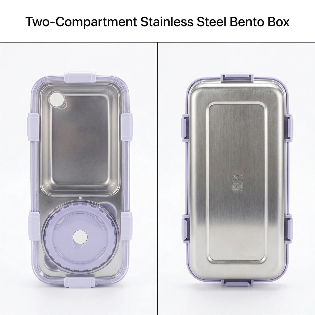 Kids Lavender Lock-Fresh School Lunch Box Trending Accessories