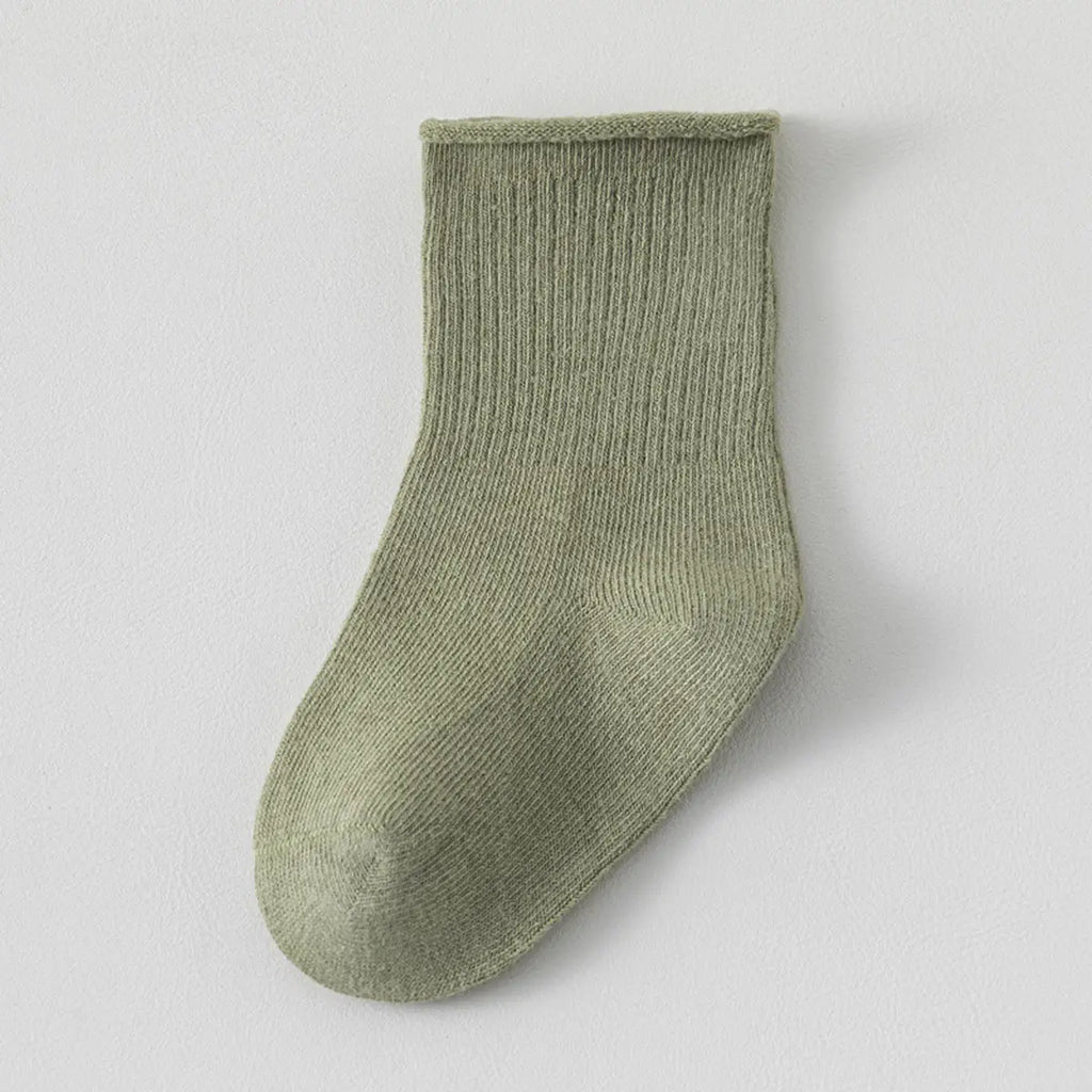 Pack of 6 Boys Multicolour Ribbed Knit Cotton Blend Socks Socks