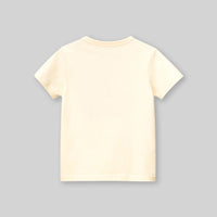 Girls Teddy Print Short Sleeves T-shirt Tshirts   