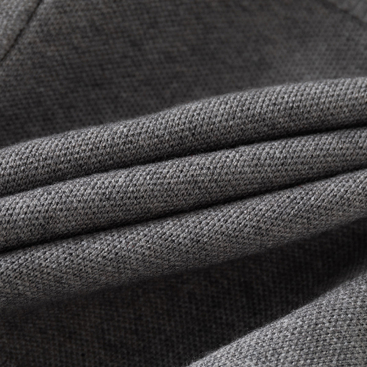 Boys Grey Zipper Cardigan With Self-Design Stripe Patterns Sweaters & Cardigans