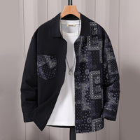 Boys Black Printed Long Sleeves Winter Shirts Shirts Black 7-8 Y