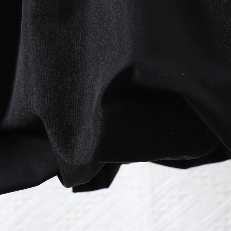 Girls Black Sleeveless Balloon Dress Casual Dresses