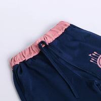 Boys Pink Graphic Short Sleeve T-shirts With Elasticated Shorts Sets Sets