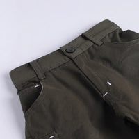 Boys Olive Checked Shirt With Printed T-Shirt And Twill Shorts Sets 3 pc. Sets