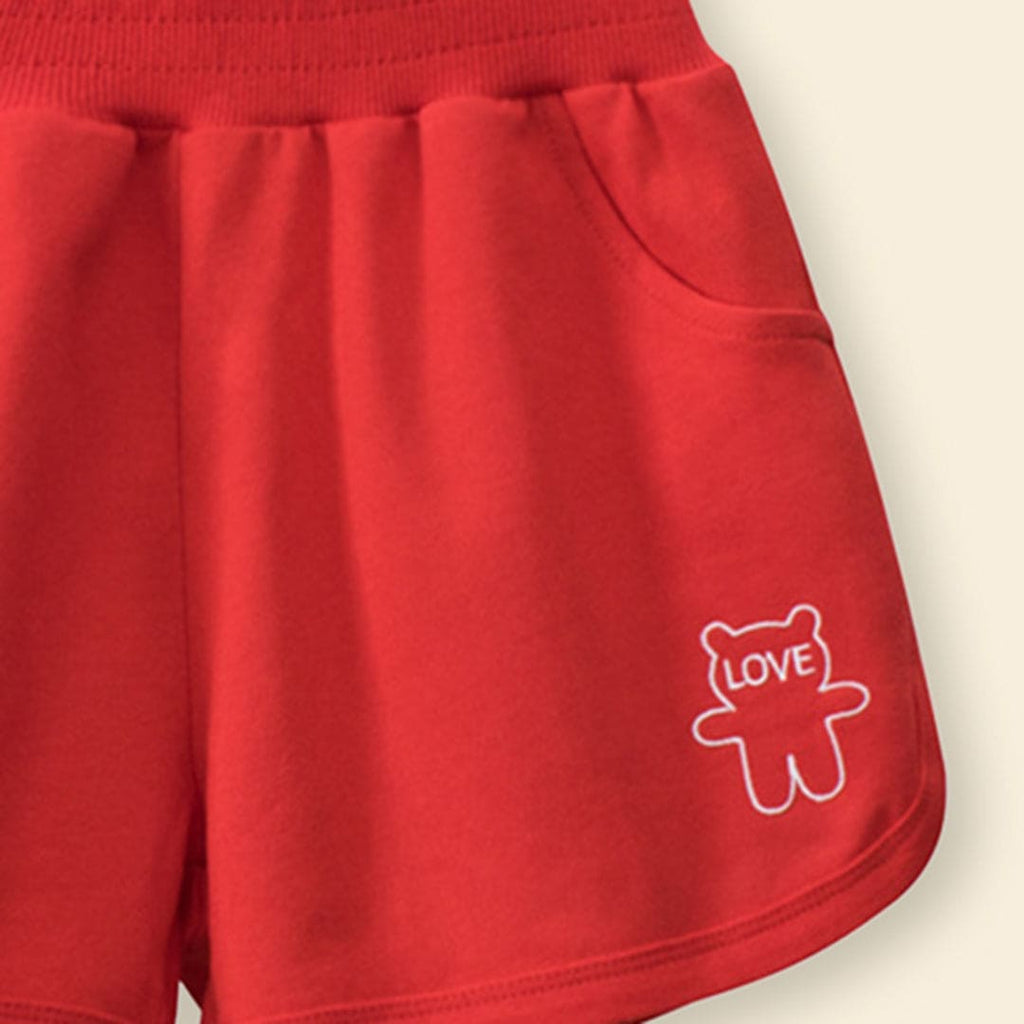 Girls Knitted Shorts Shorts   