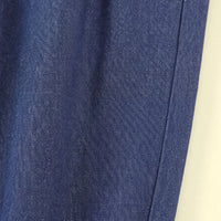 Girls Blue Embroidered Denim Pants Pants