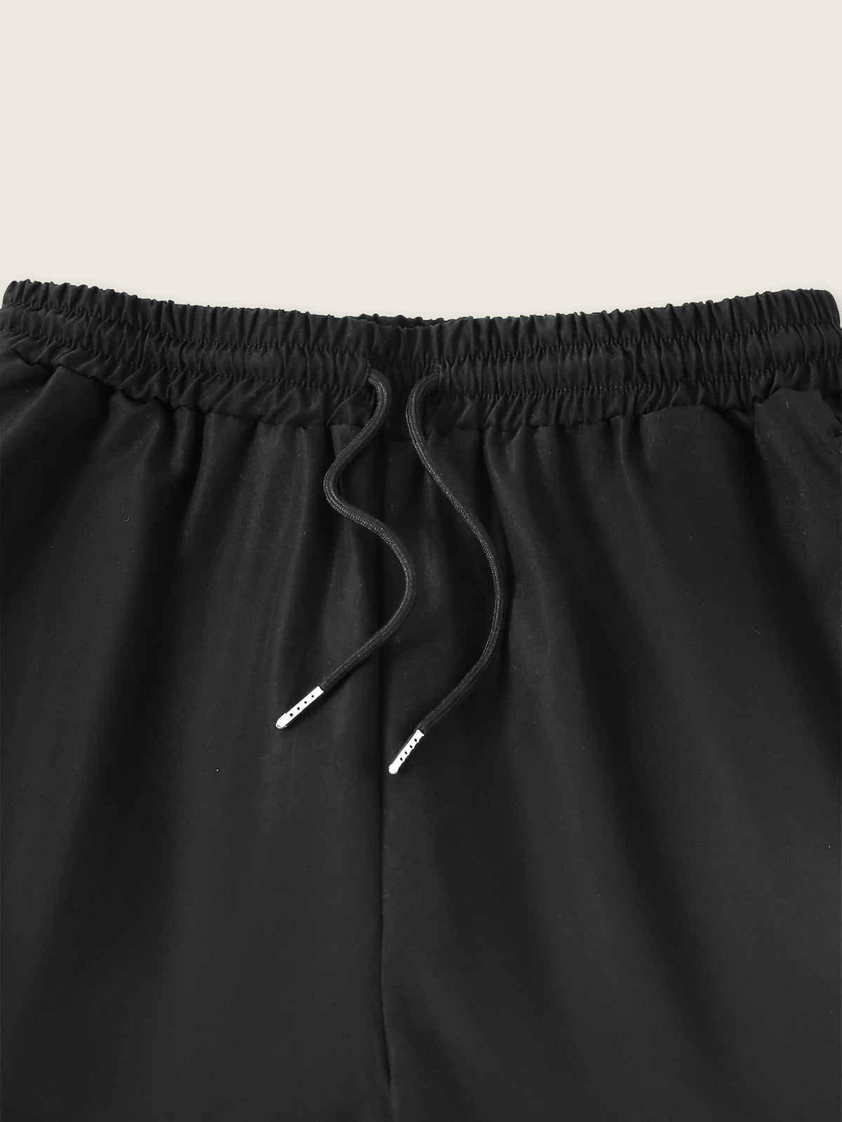 Girls Black Solid Straight Fit Cargo Trousers Cargo Pants