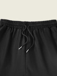 Girls Black Solid Straight Fit Cargo Trousers Cargo Pants