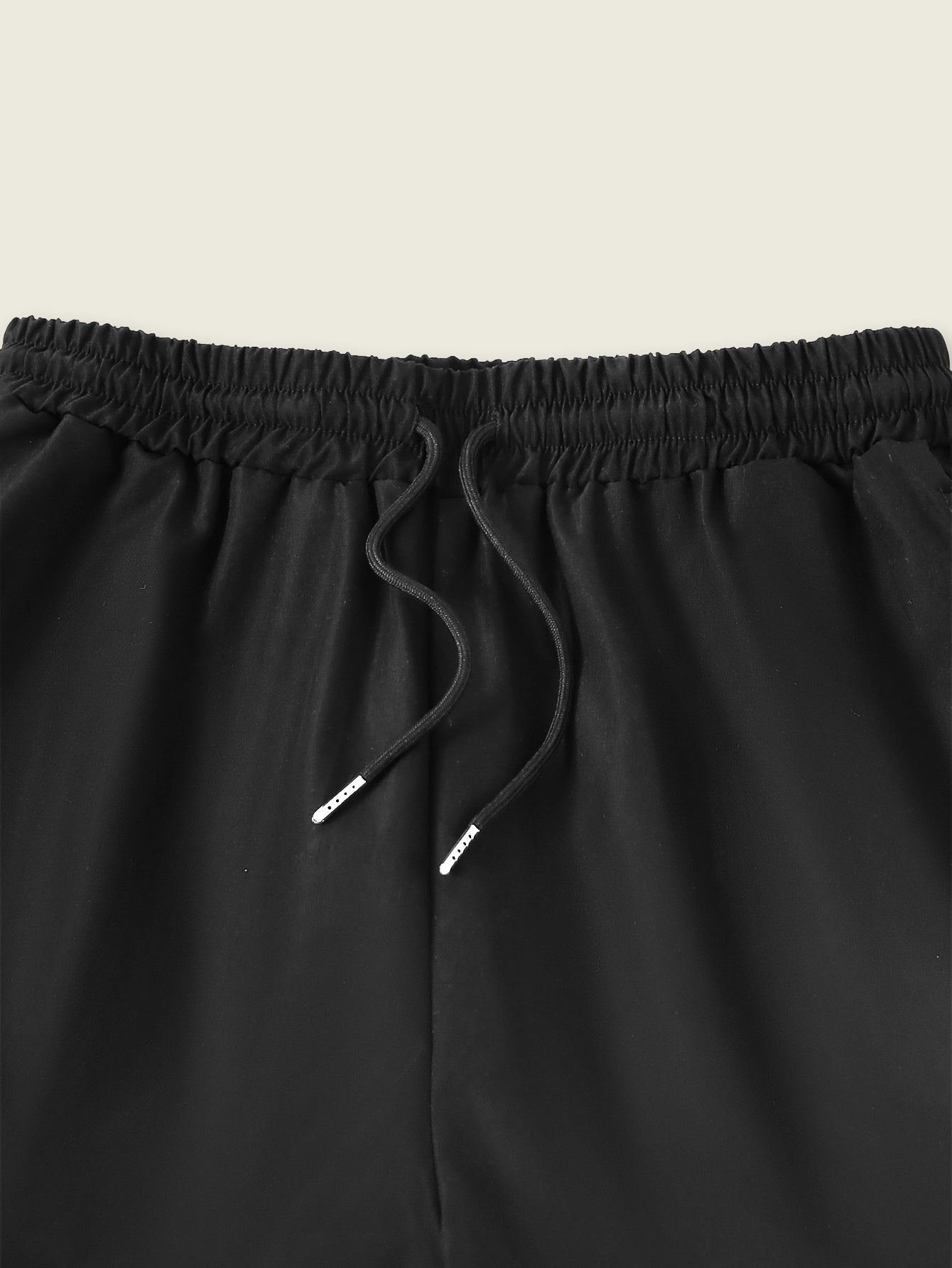 Girls Black Solid Straight Fit Cargo Trousers Cargo Pants