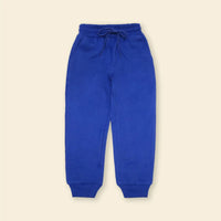 Boys Dark Blue Cross Pocket Elasticated Joggers Trackpants & Joggers