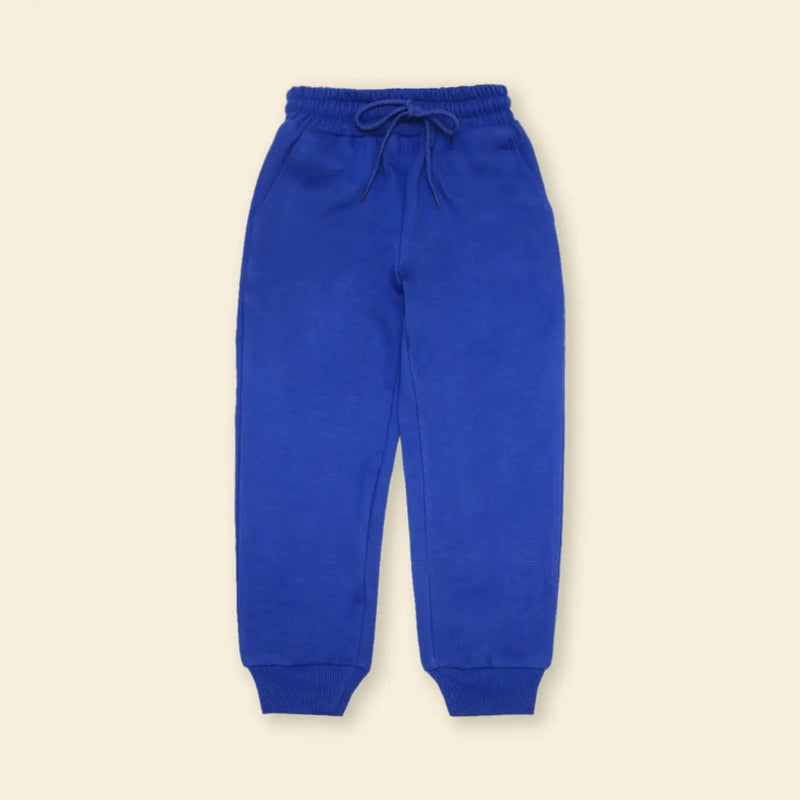 Boys Dark Blue Cross Pocket Elasticated Joggers Trackpants & Joggers