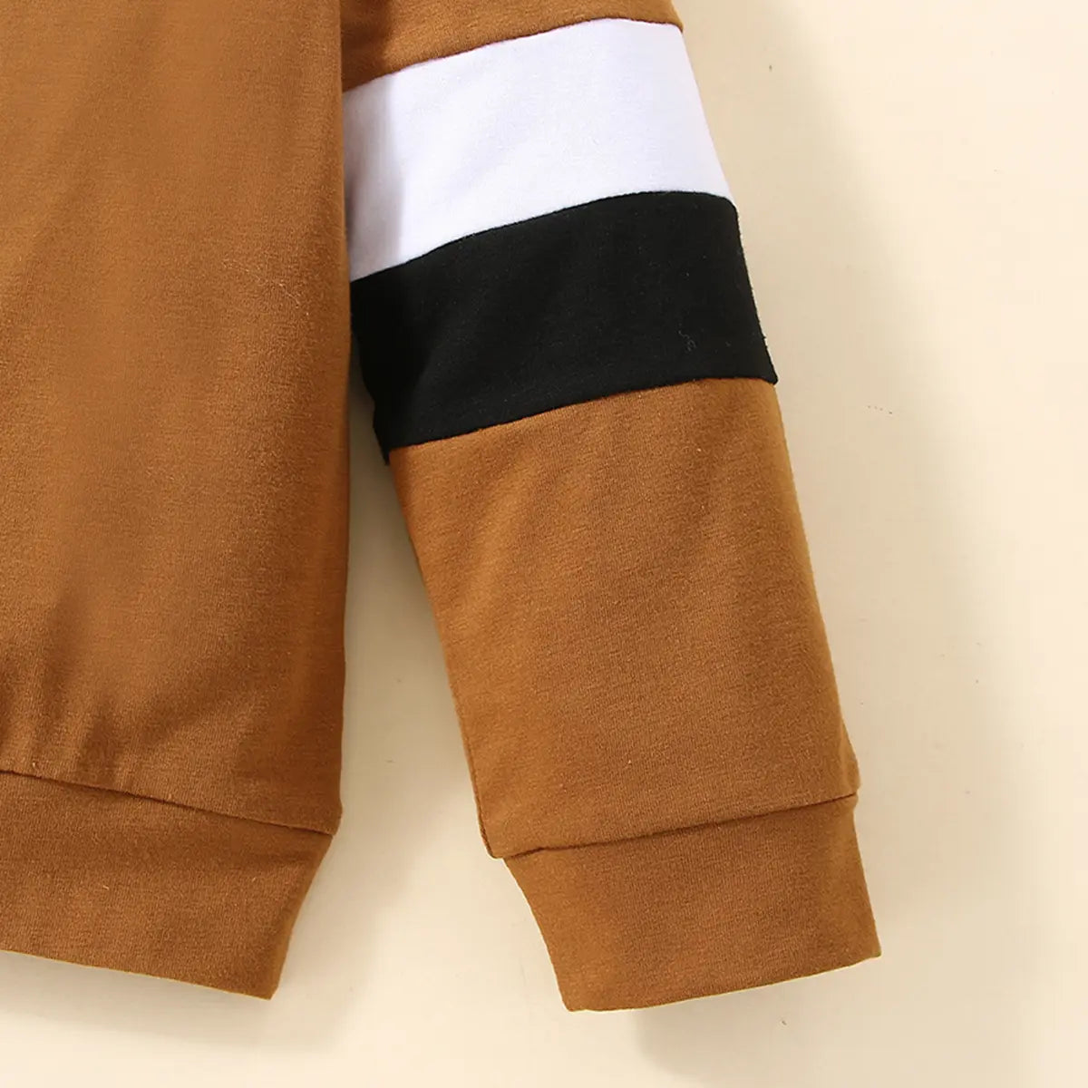 Boys Brown Sweatshirt With Jogger Co-ord Sets Sets